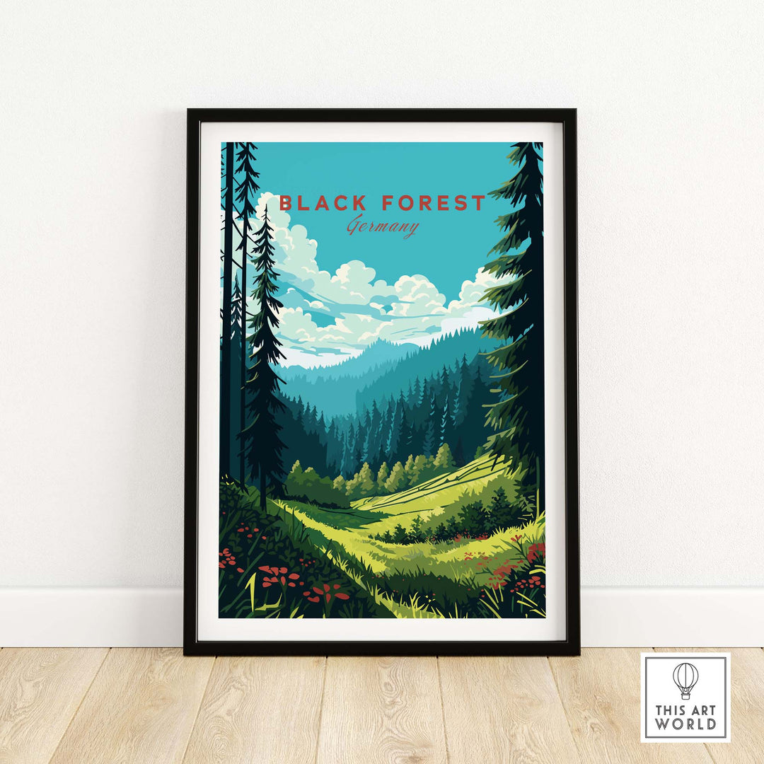 Black Forest Poster Print