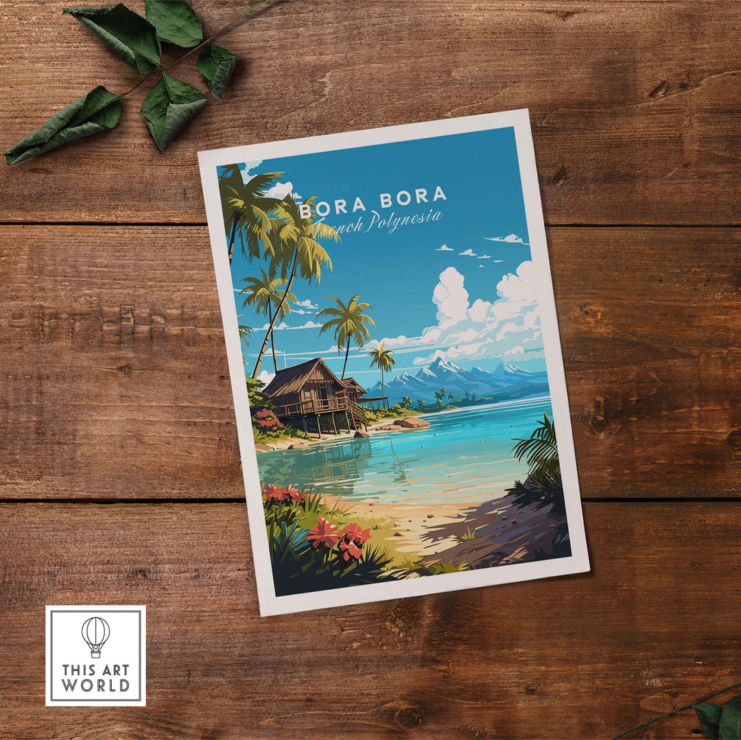 Bora Bora Print