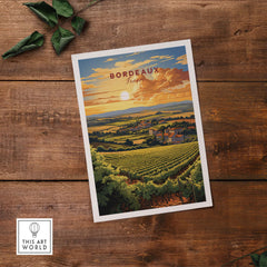 Bordeaux France Art Print