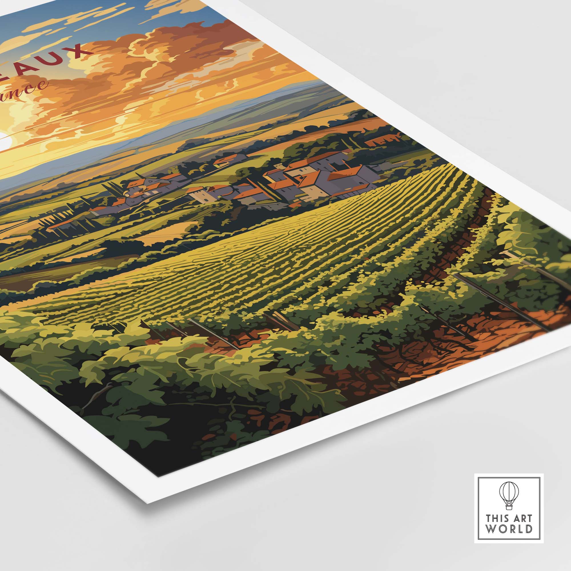 Bordeaux France Art Print