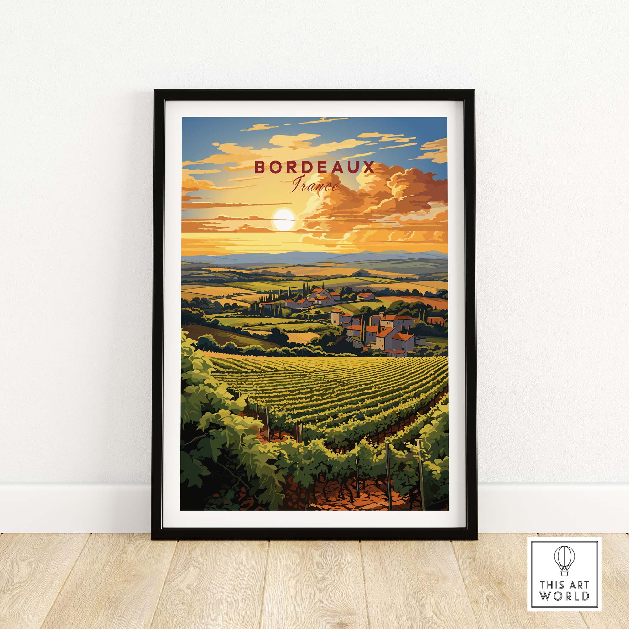 Bordeaux France Art Print