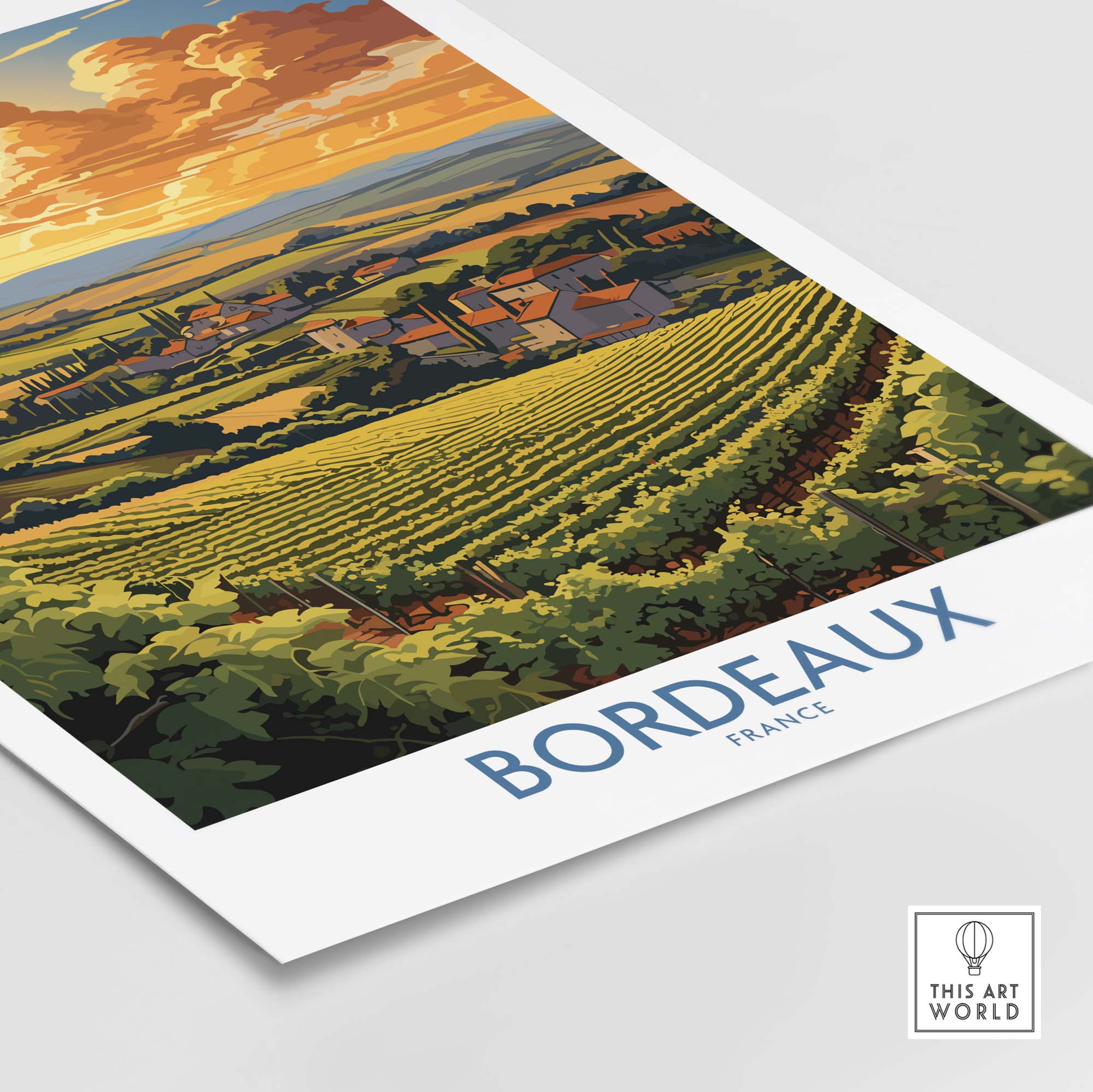 Bordeaux France Poster
