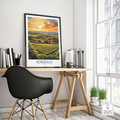 Bordeaux France Poster