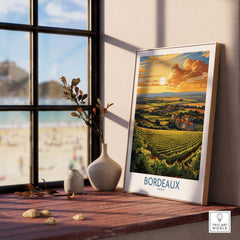 Bordeaux France Poster