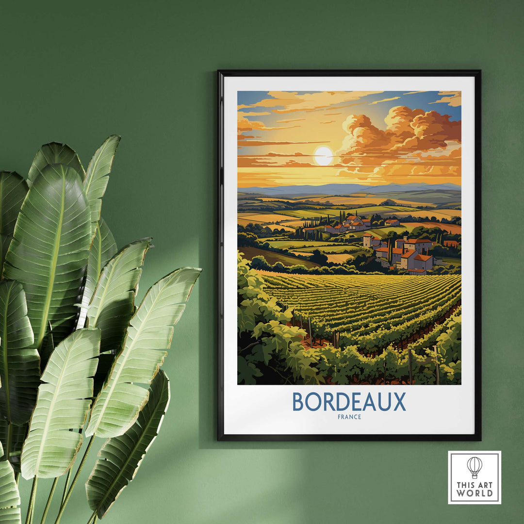 Bordeaux France Poster