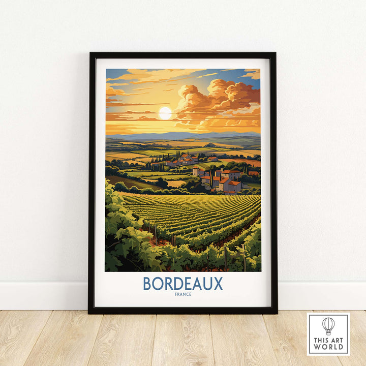 Bordeaux France Poster