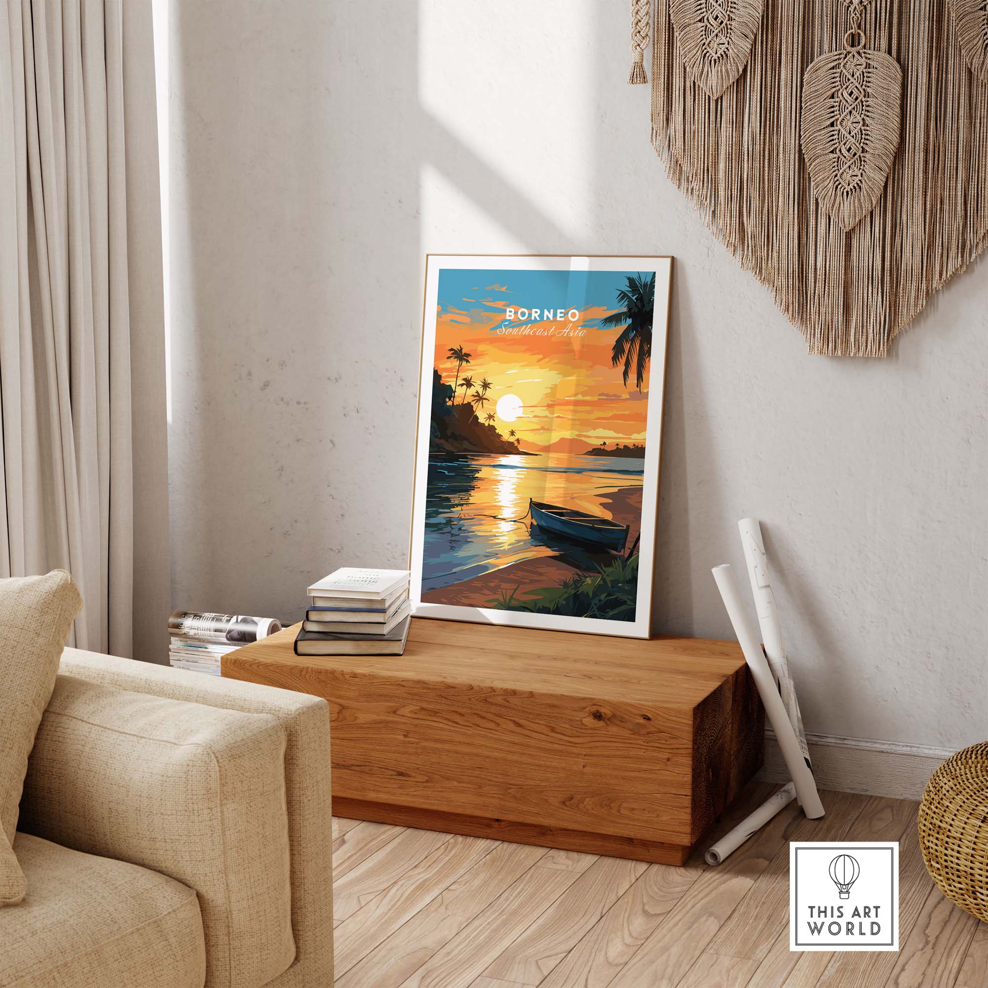 Borneo Print