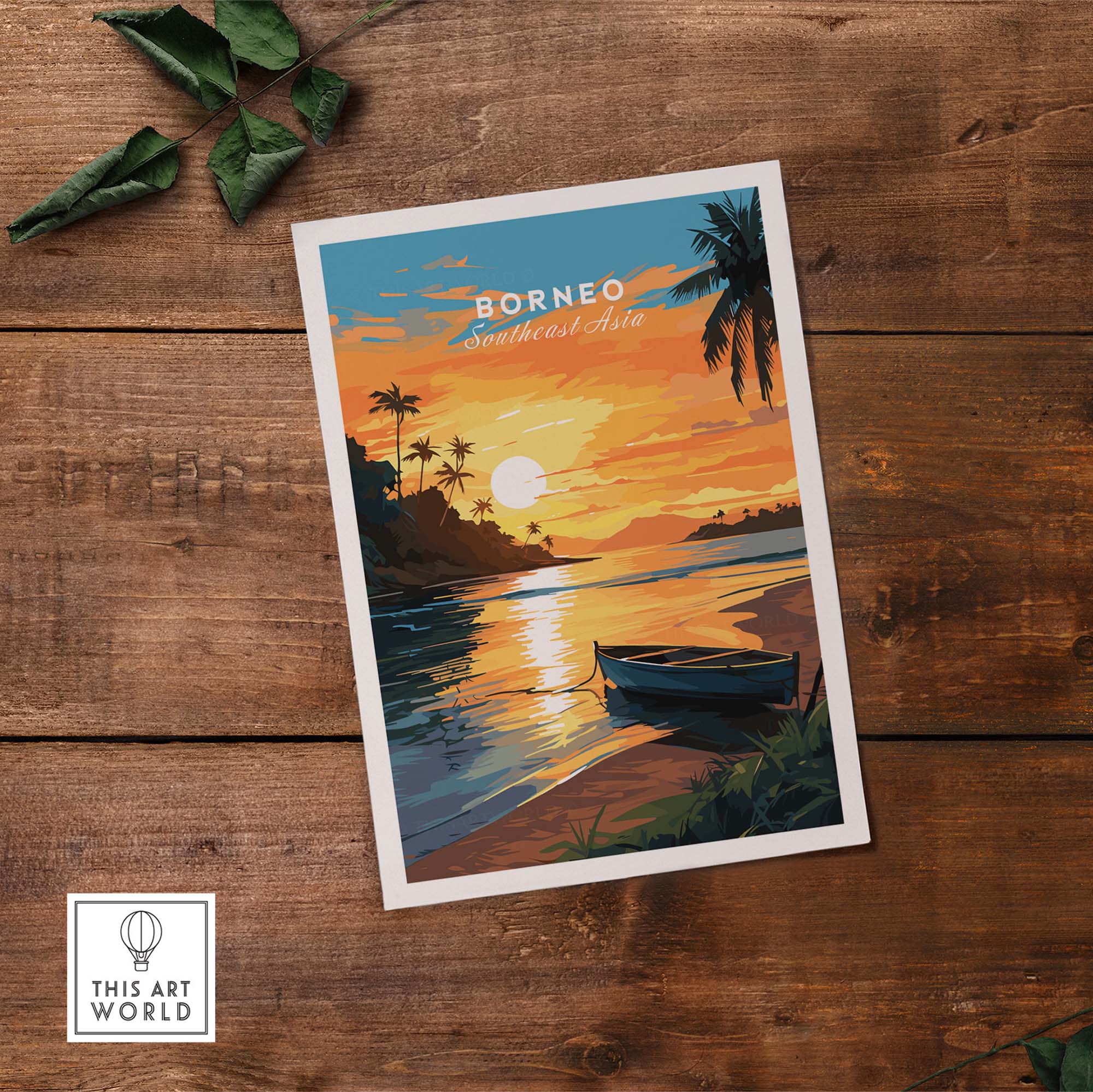 Borneo Print