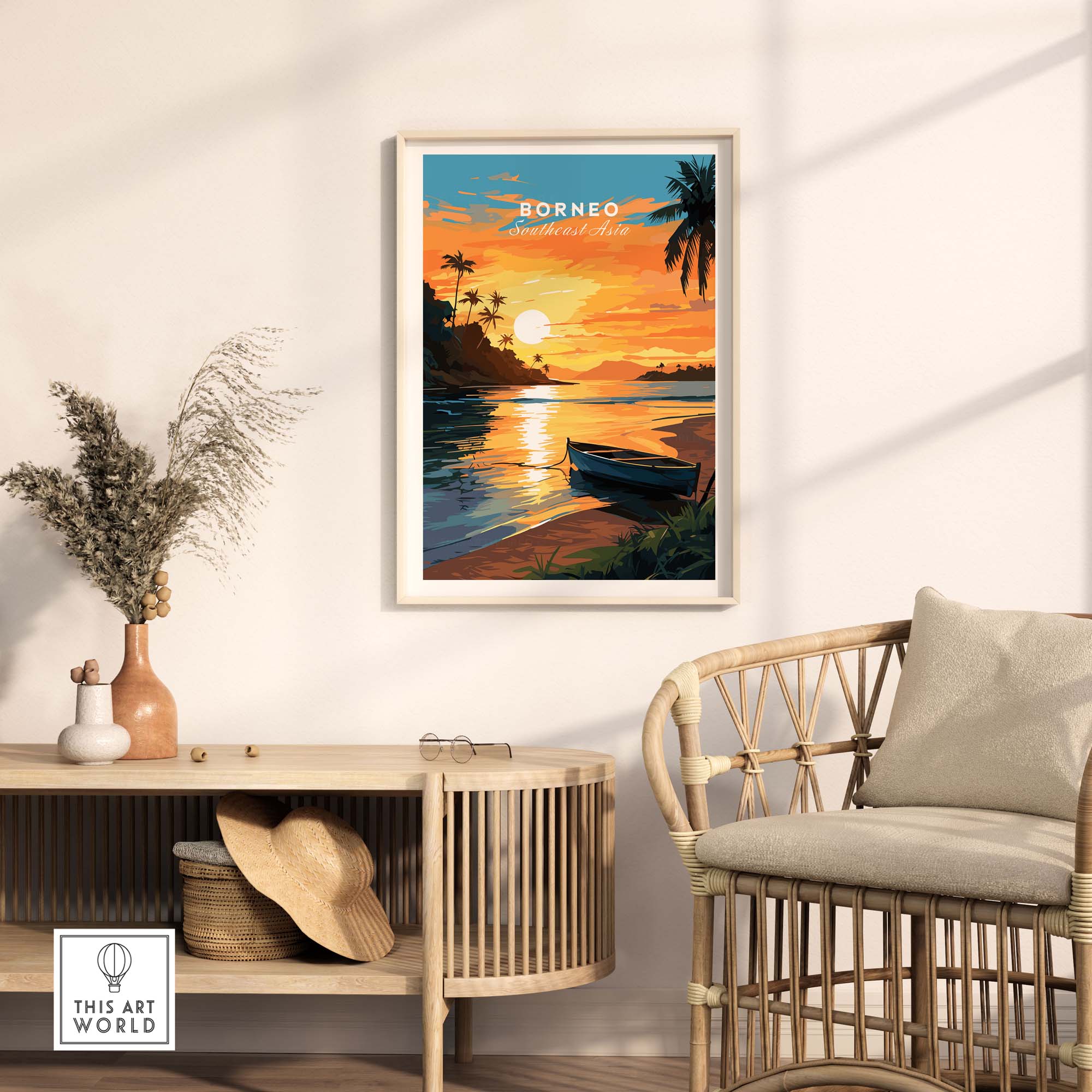 Borneo Print