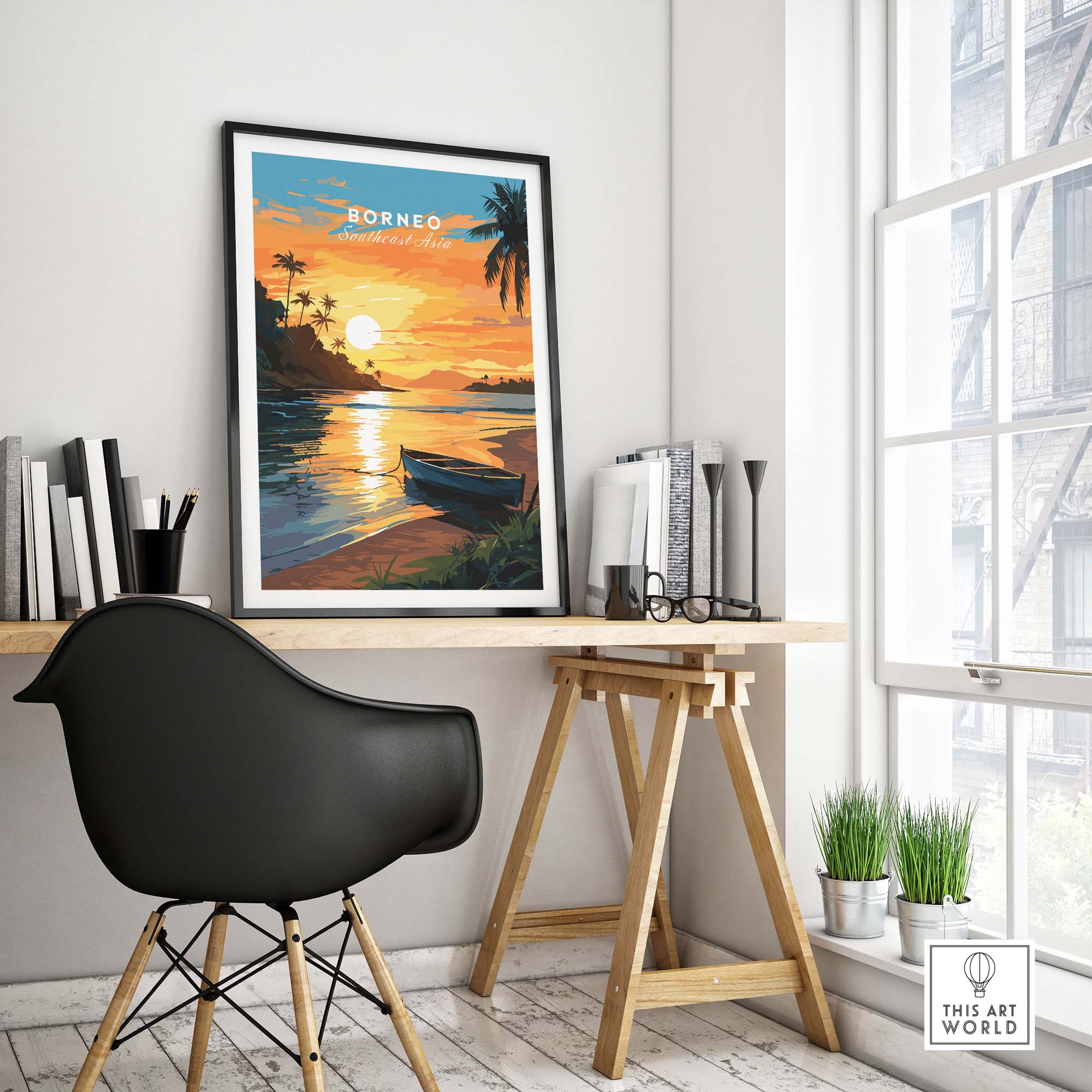 Borneo Print