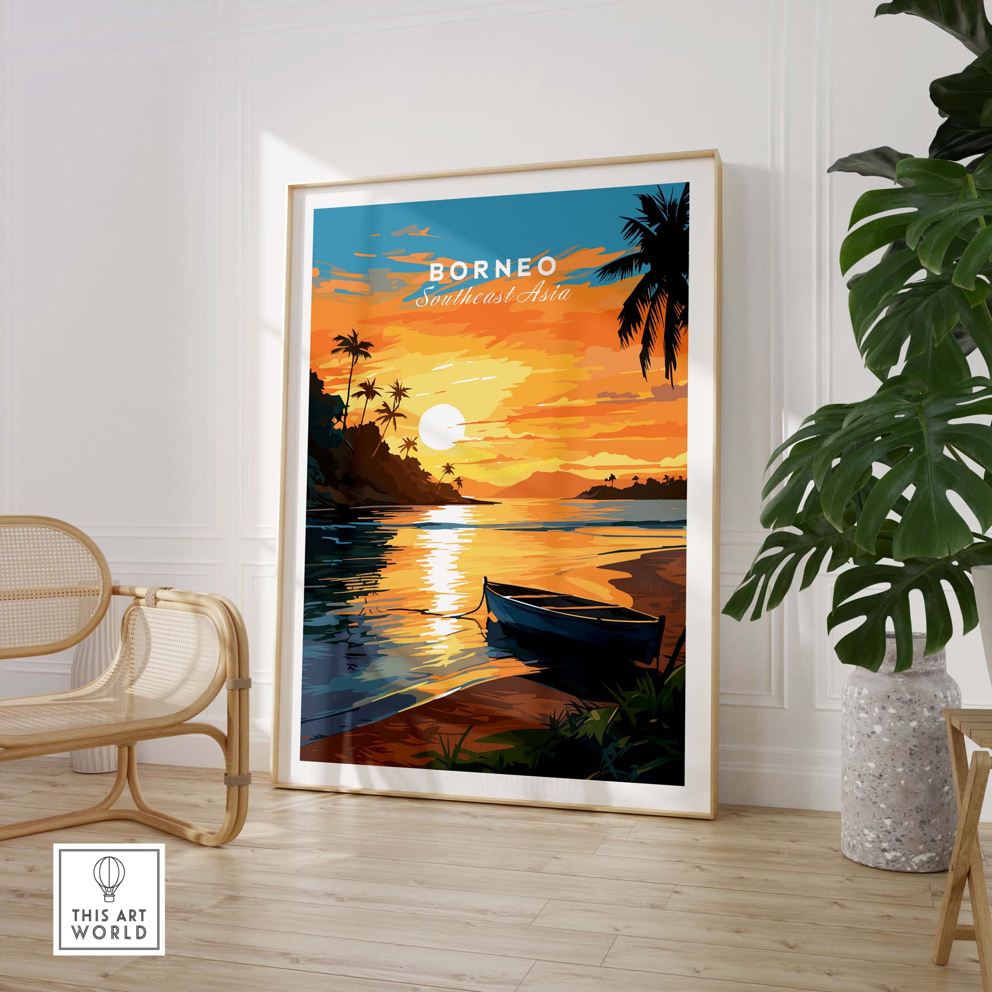 Borneo Print