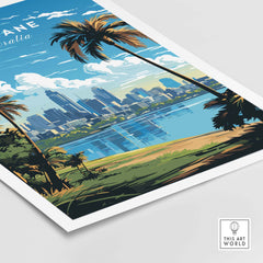 Brisbane Print