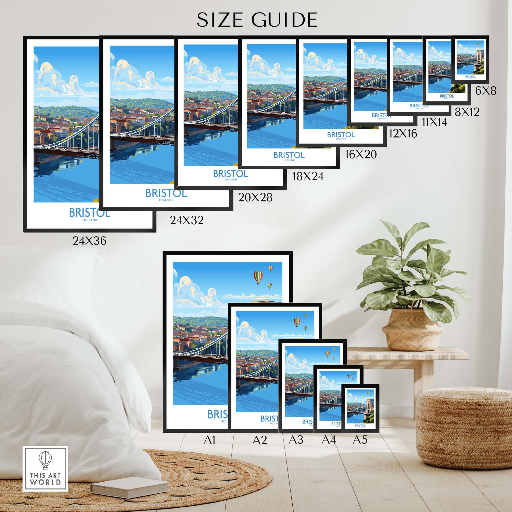 Bristol Art Print