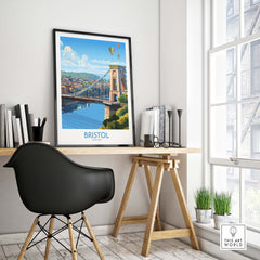 Bristol Art Print