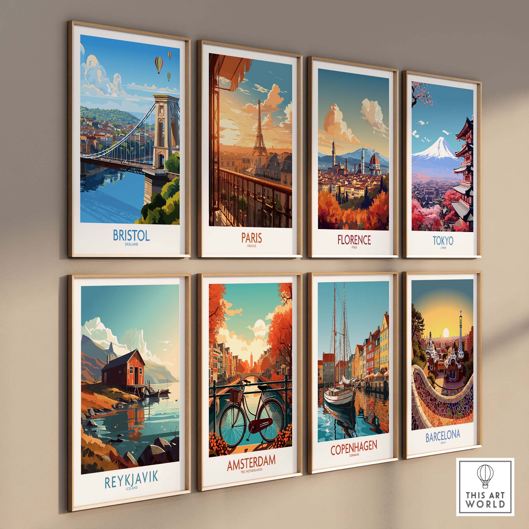 Bristol Art Print