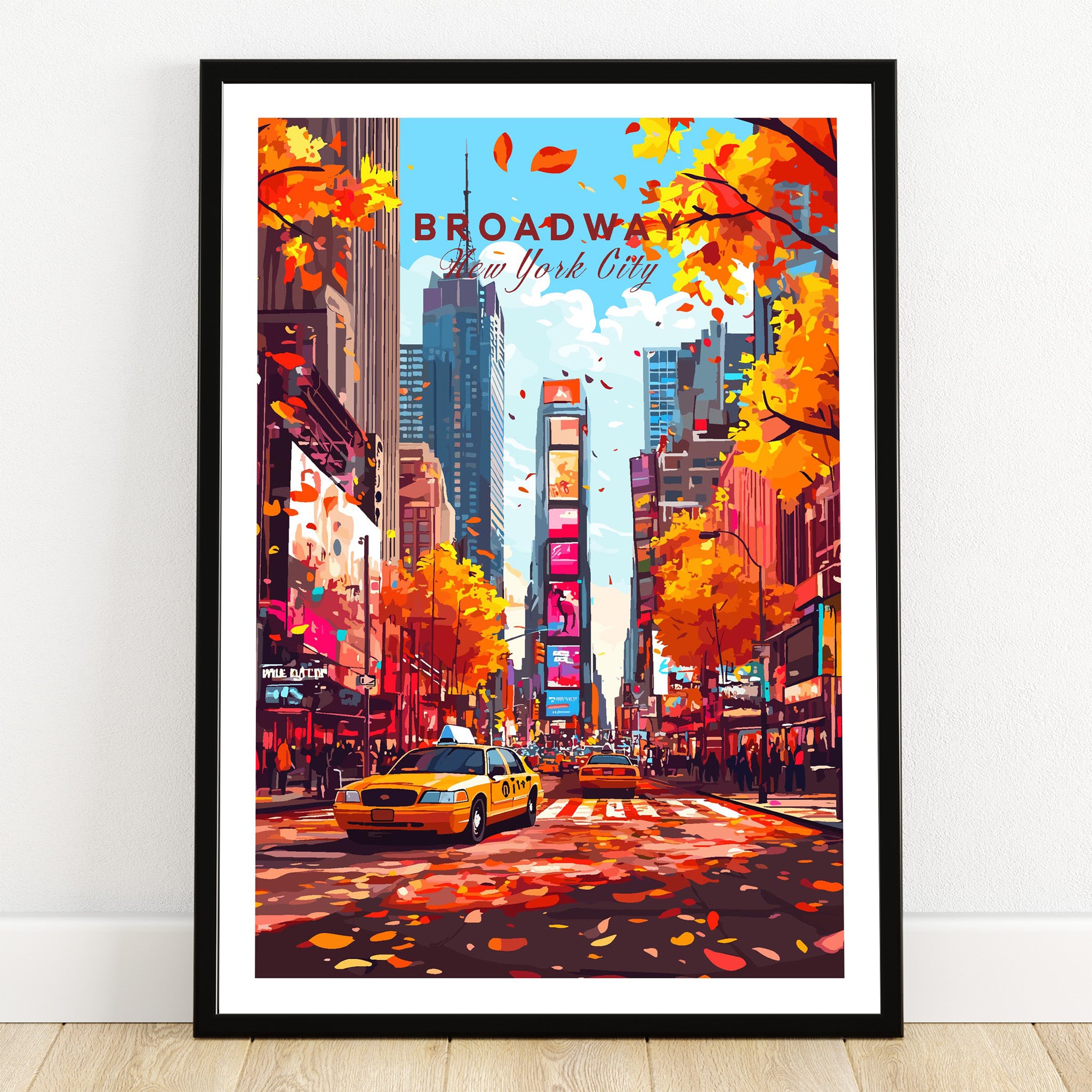 Broadway Travel Print