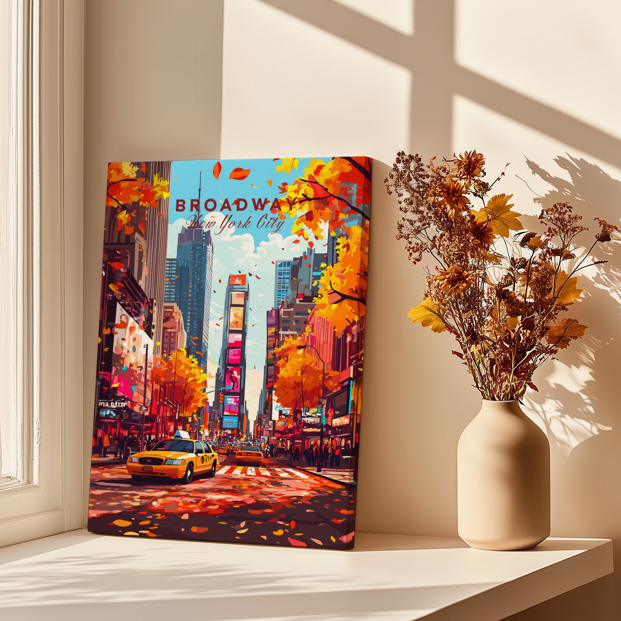 Broadway Travel Print