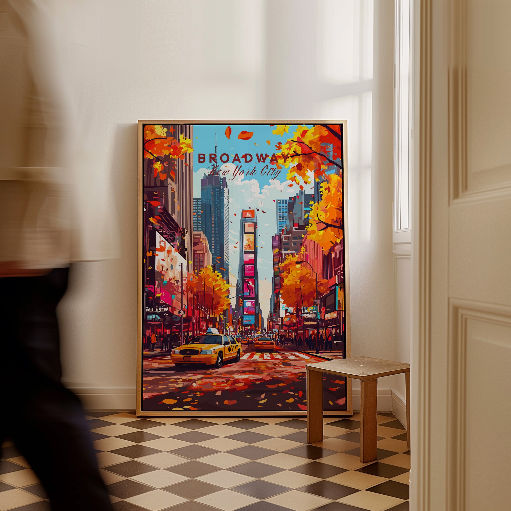 Broadway Travel Print