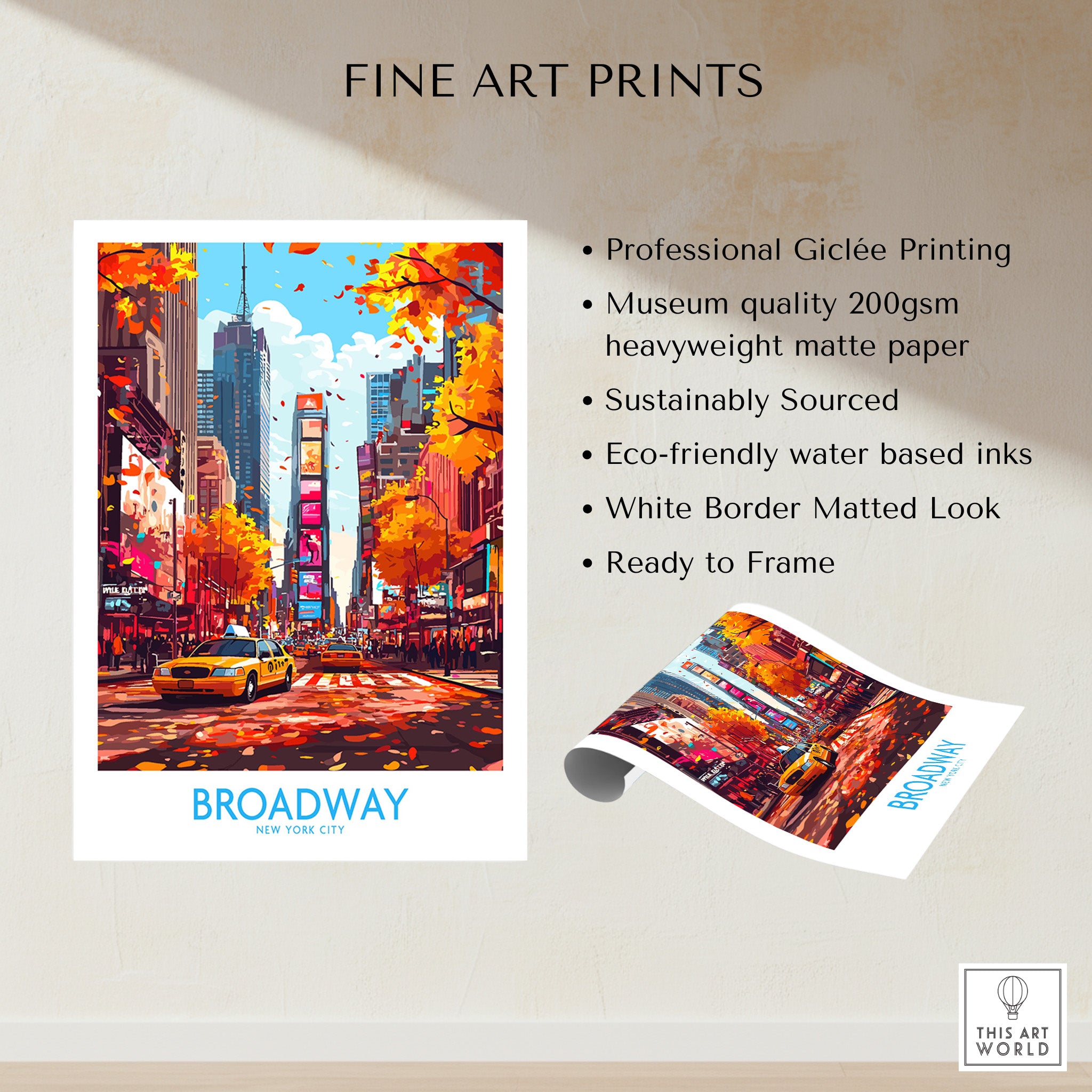 Broadway Poster New York
