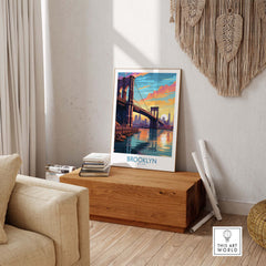 Brooklyn Wall Art Poster