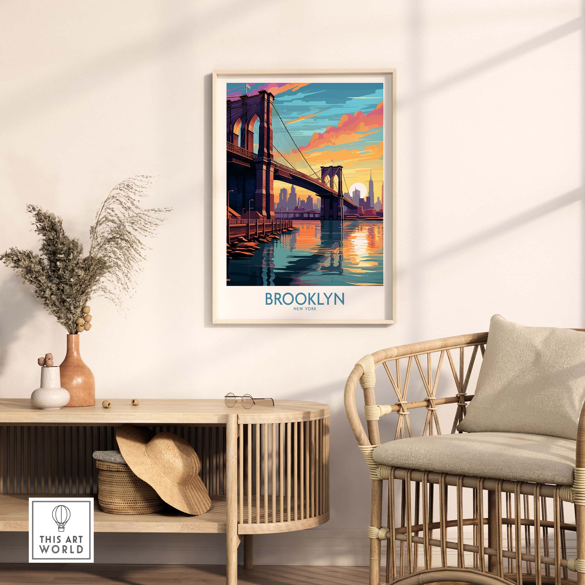 Brooklyn Wall Art Poster