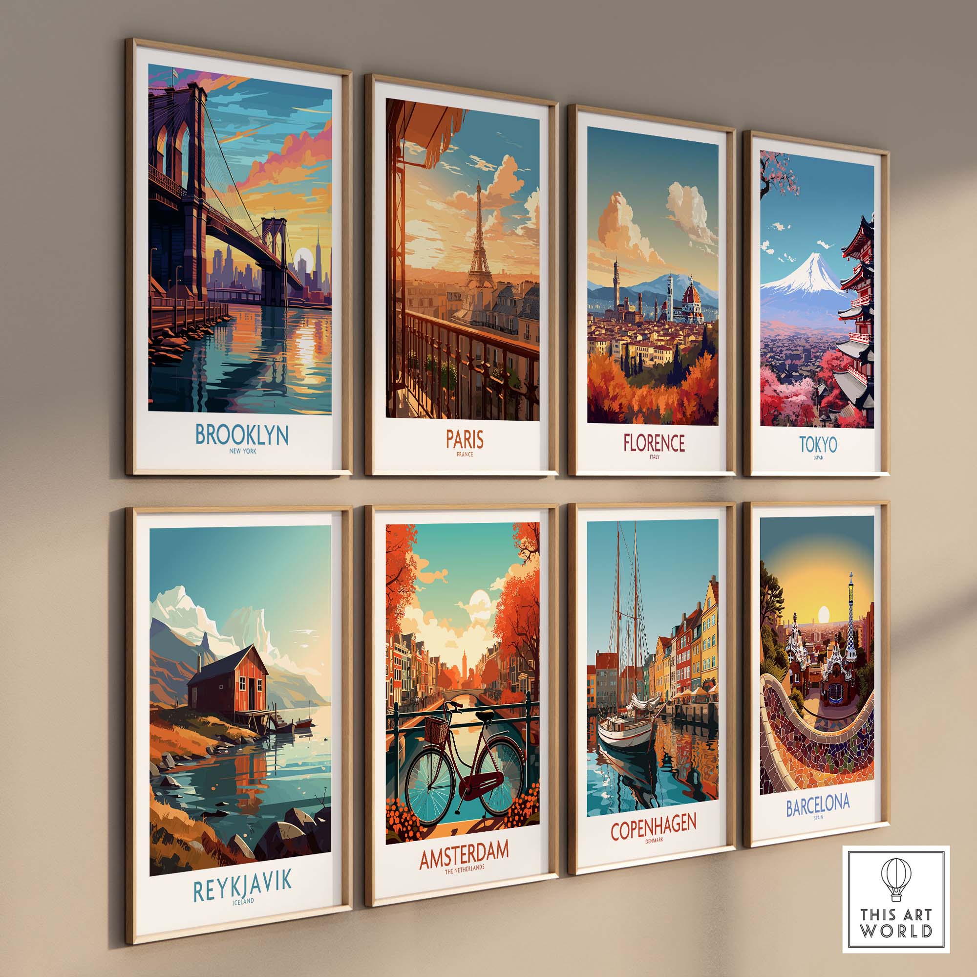 Brooklyn Wall Art Poster