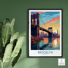 Brooklyn Wall Art Poster