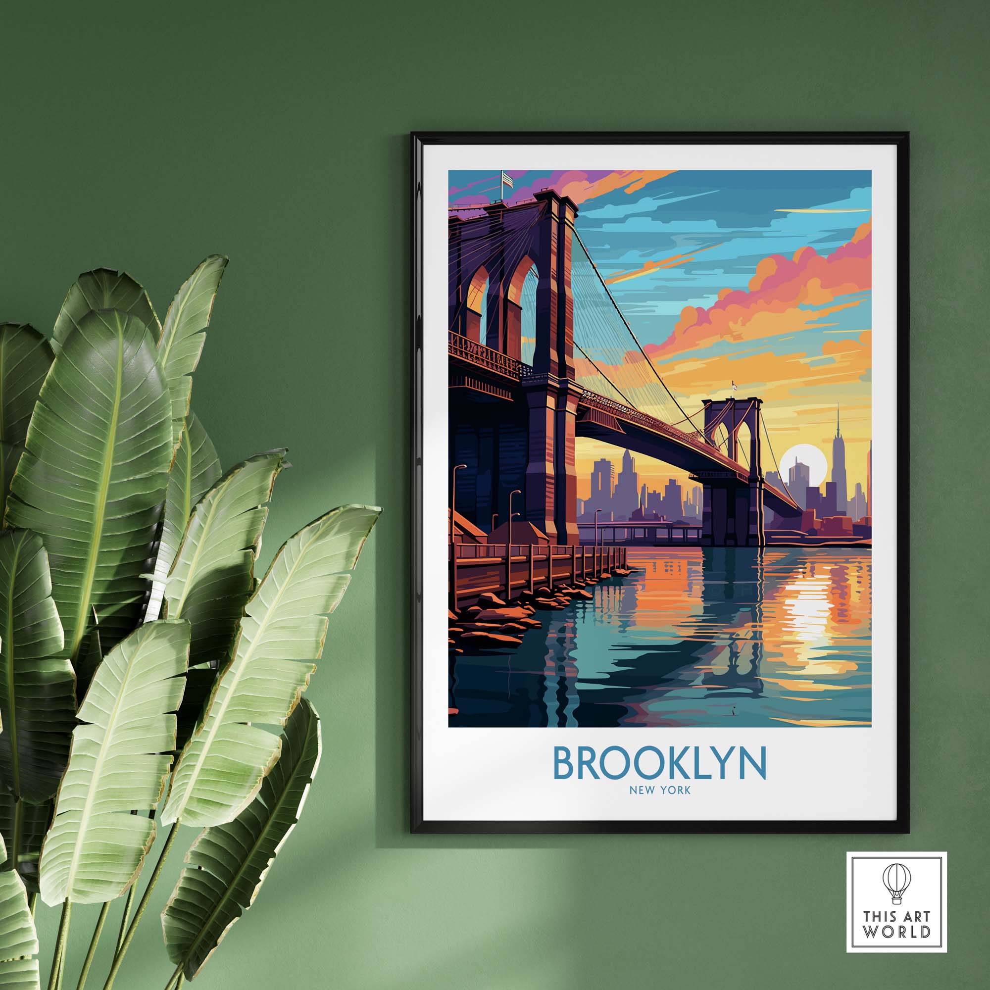 Brooklyn Wall Art Poster