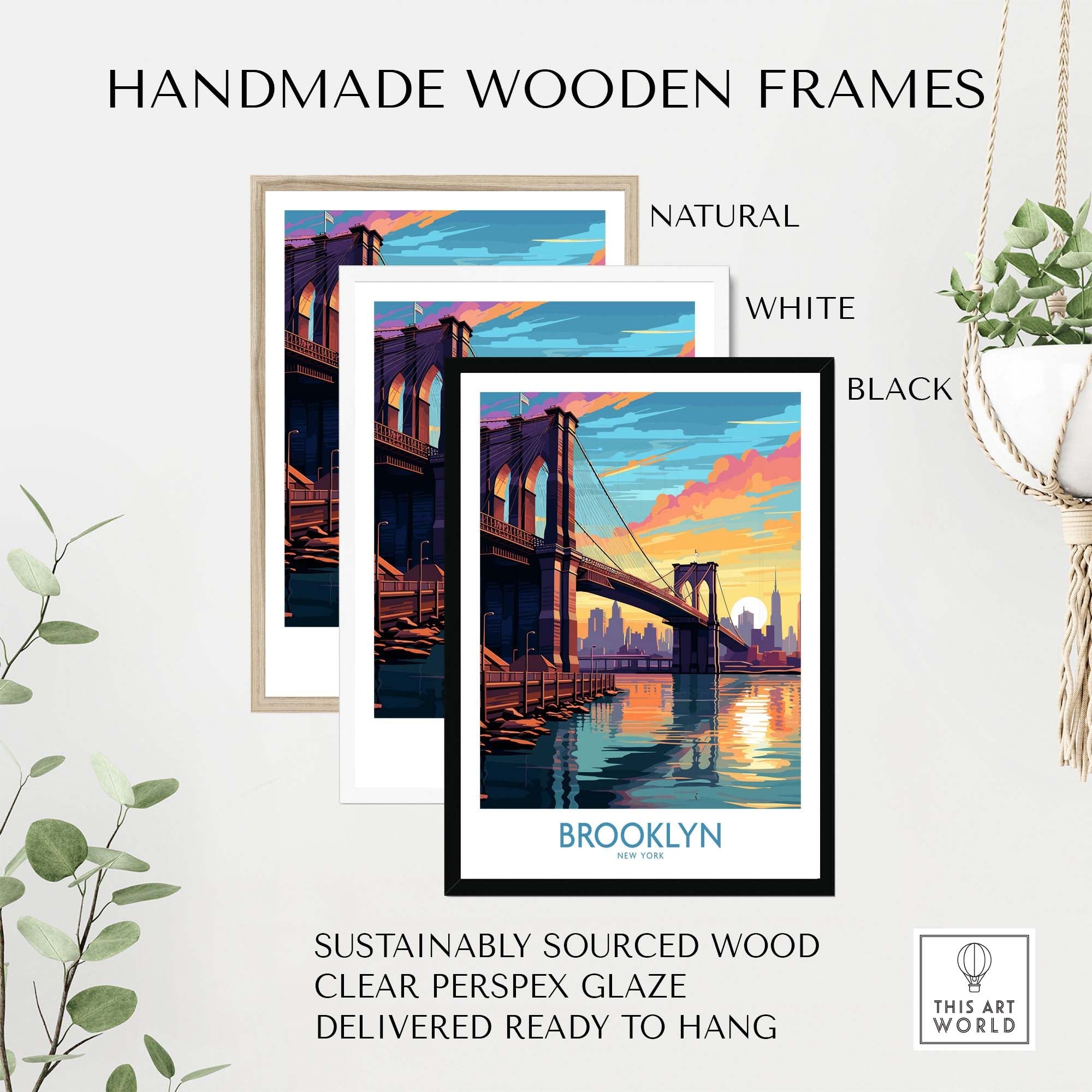 Brooklyn Wall Art Poster