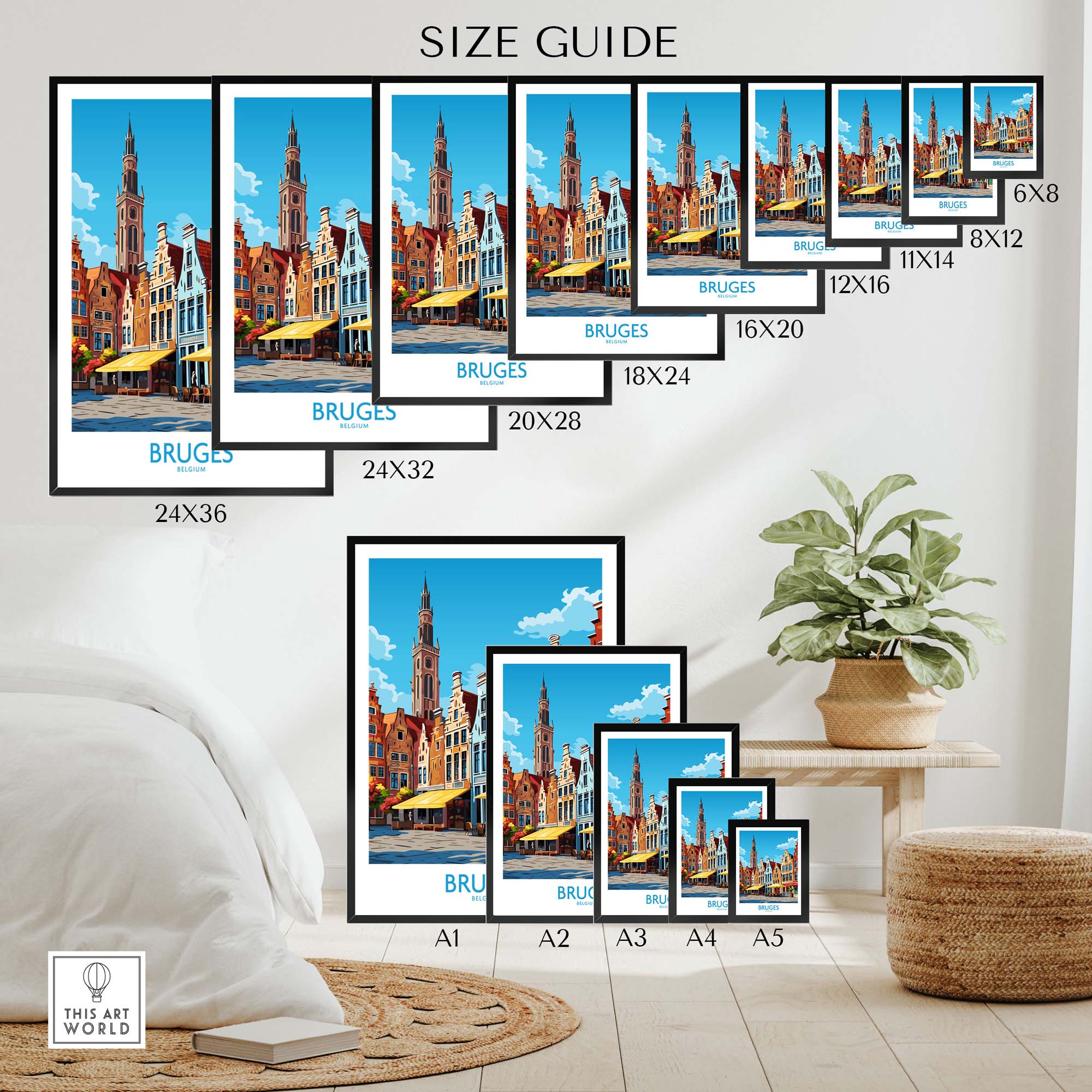 Bruges Print