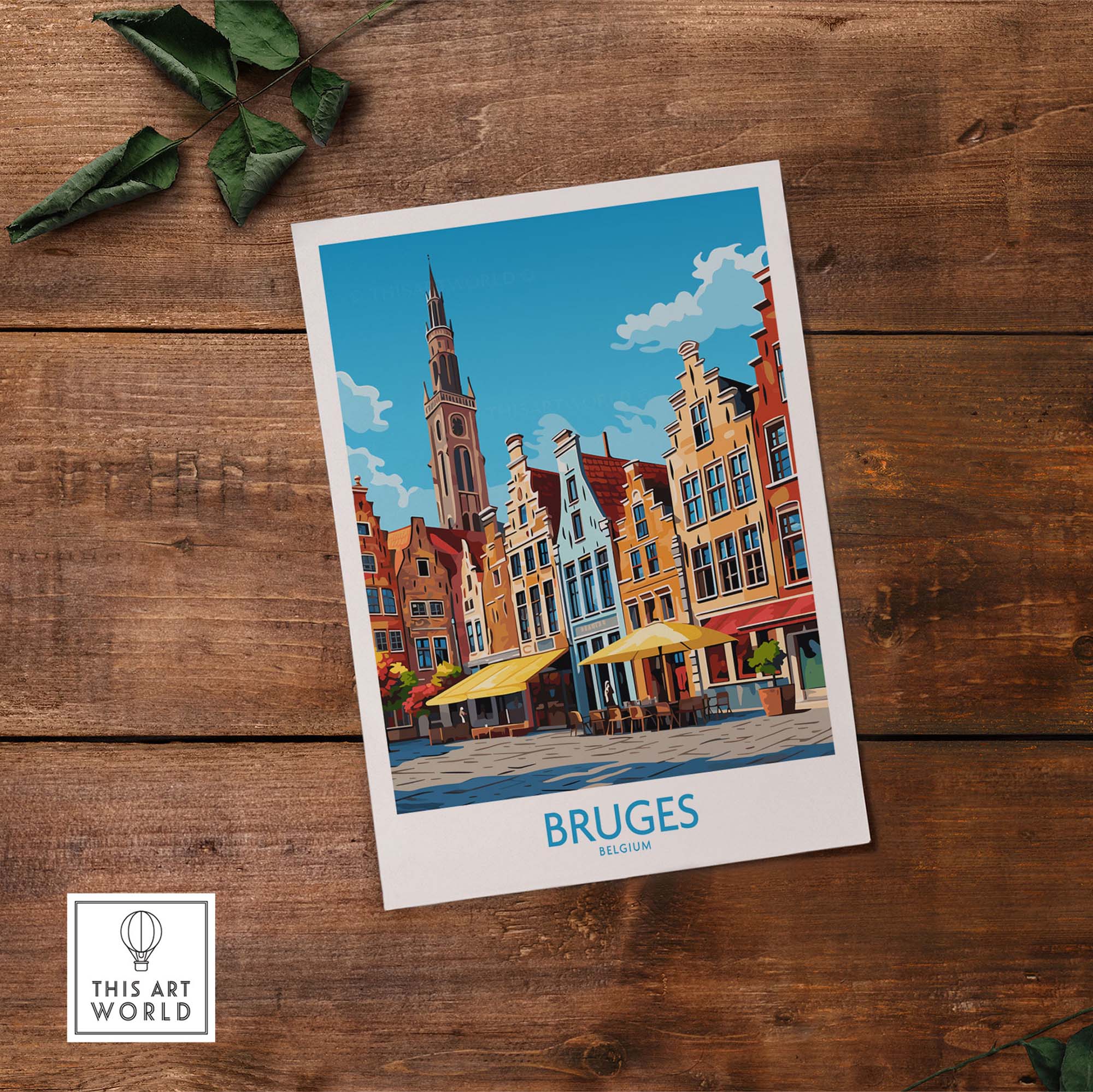 Bruges Print