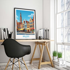 Bruges Print