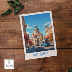 Bucharest Print
