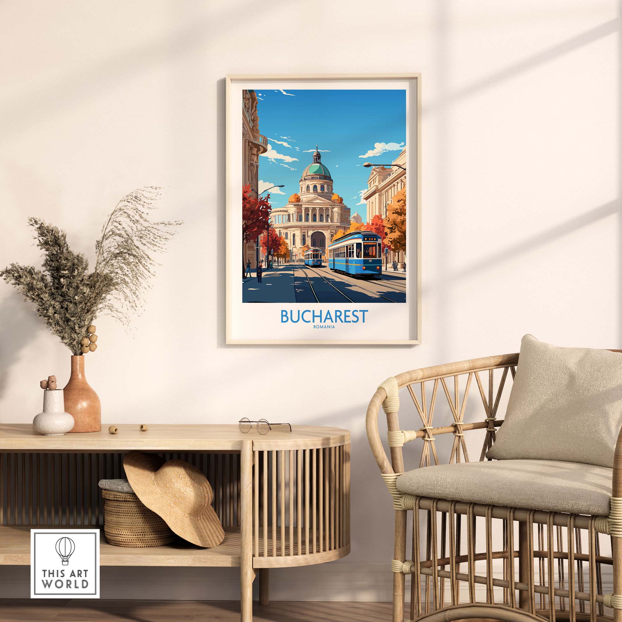 Bucharest Print