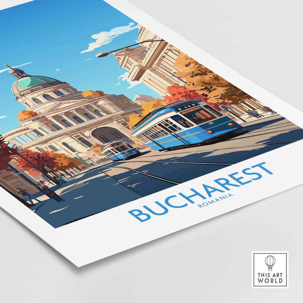Bucharest Print