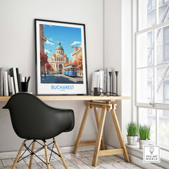 Bucharest Print