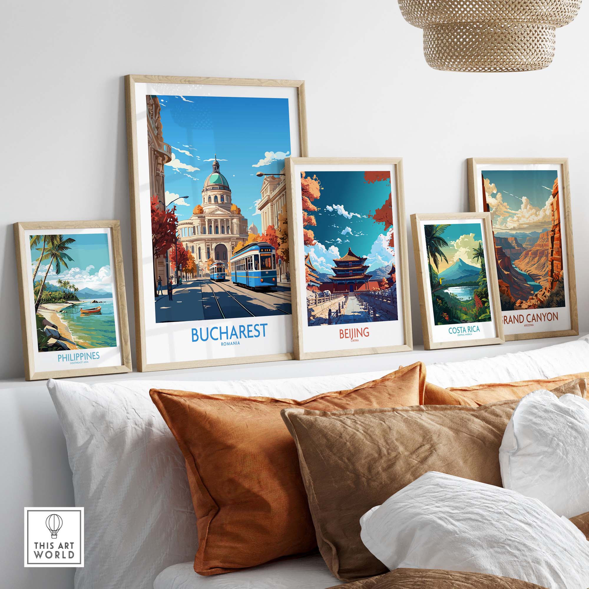 Bucharest Print