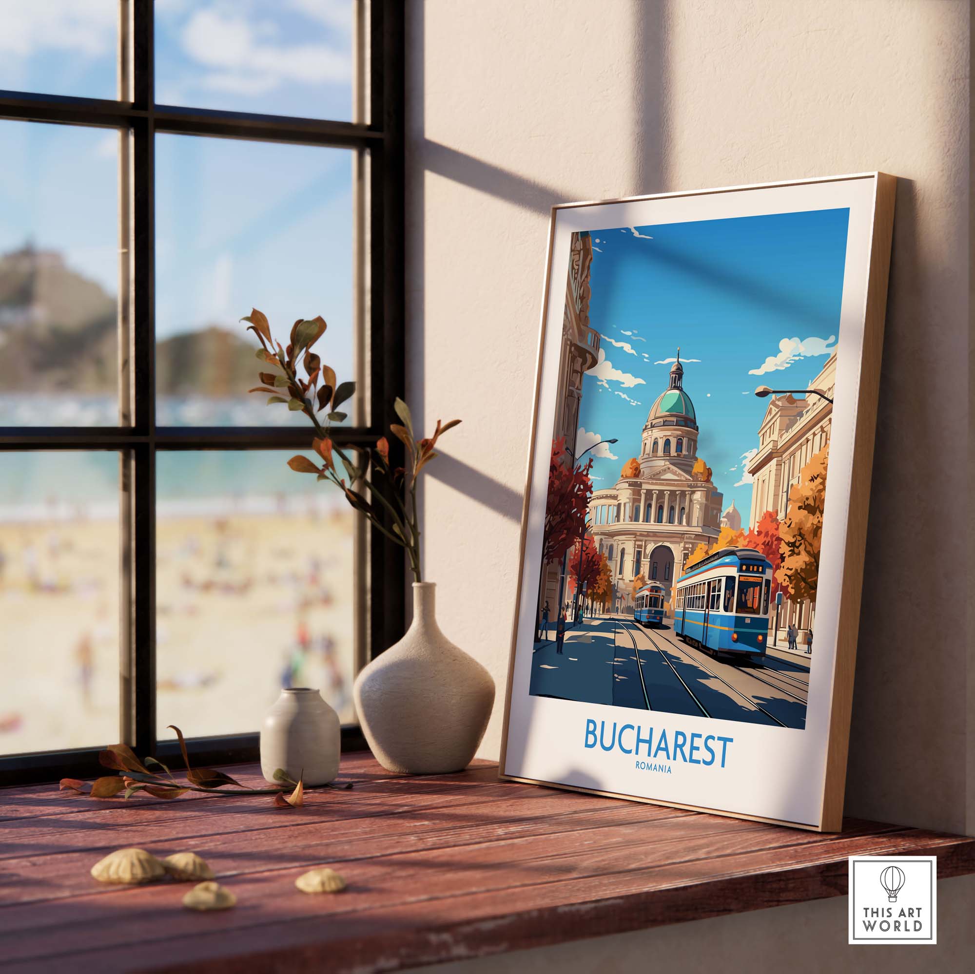 Bucharest Print