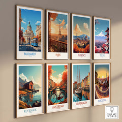 Bucharest Print