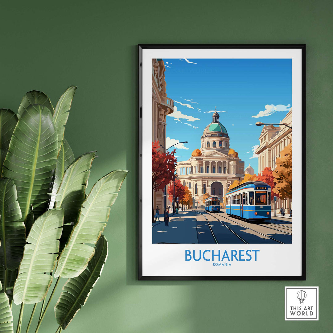 Bucharest Print
