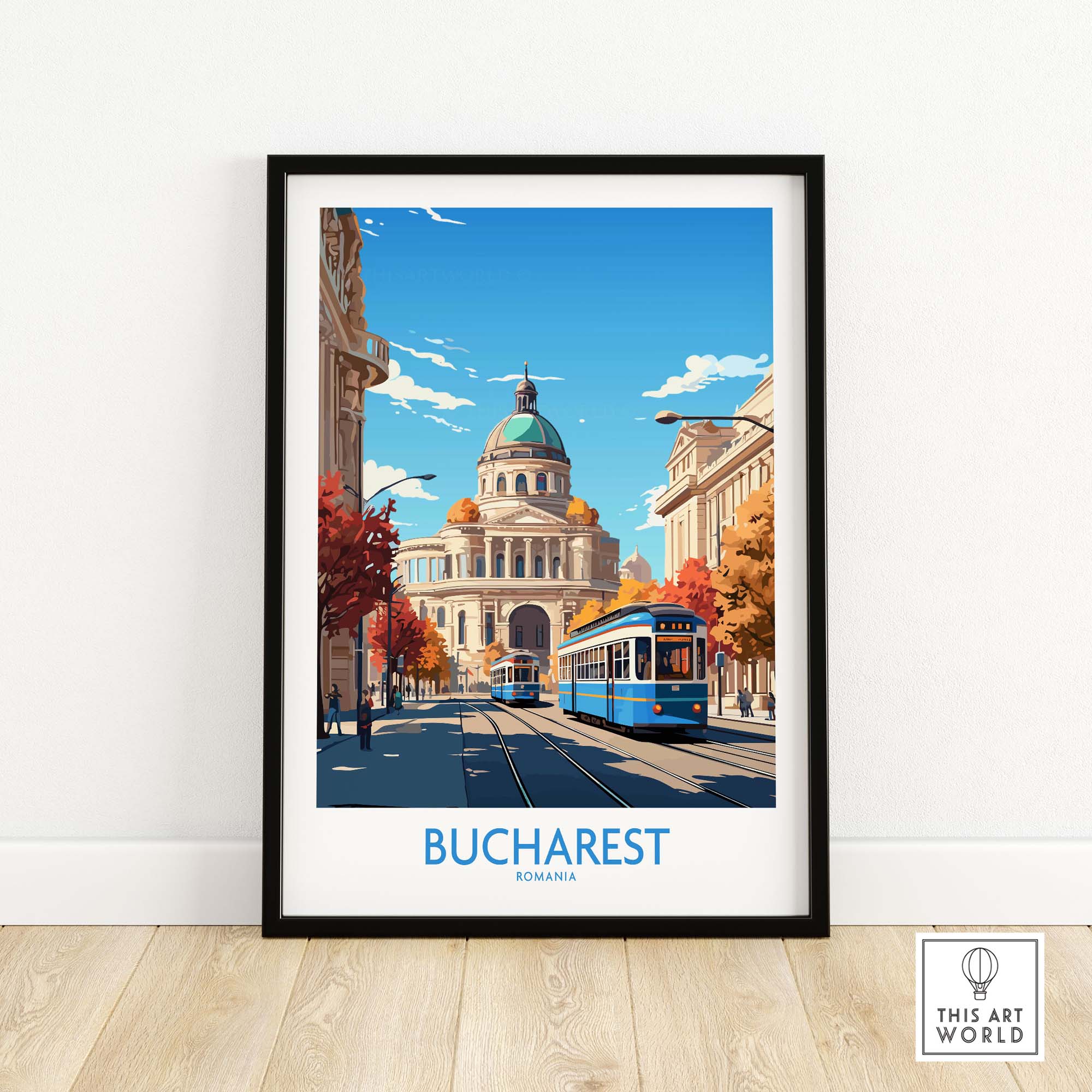 Bucharest Print