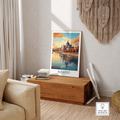 Budapest Art Print