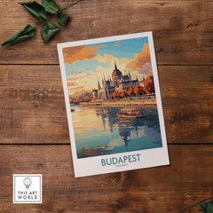 Budapest Art Print