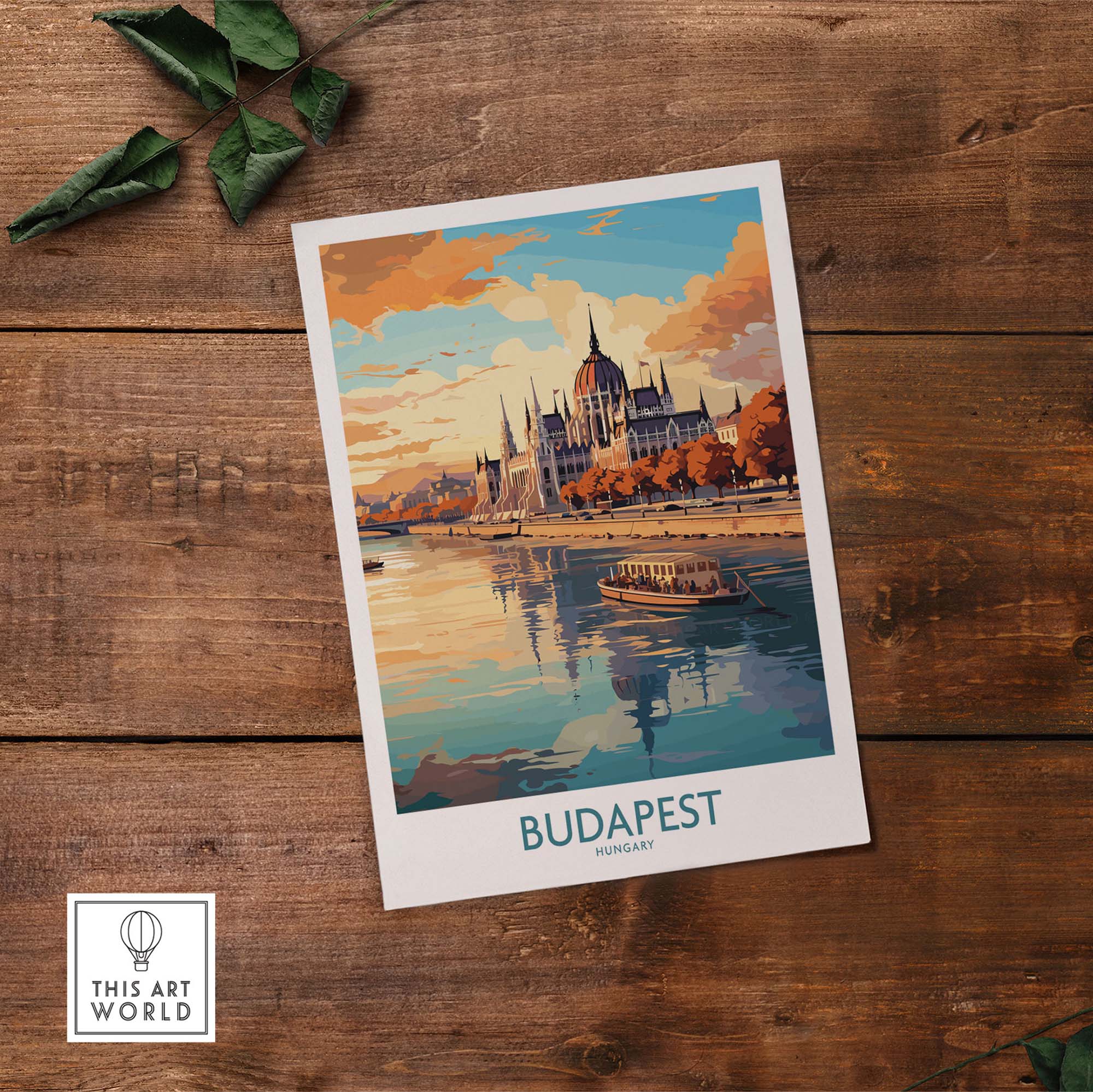 Budapest Art Print