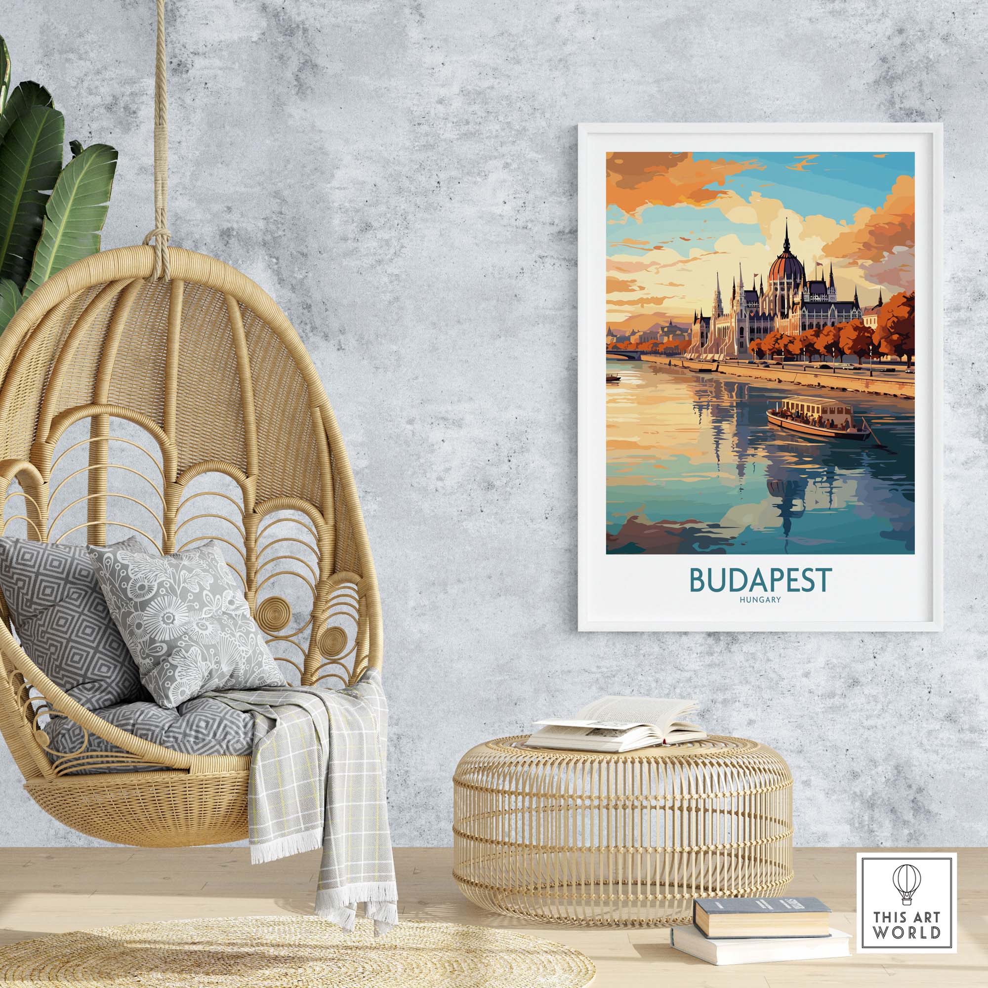 Budapest Art Print