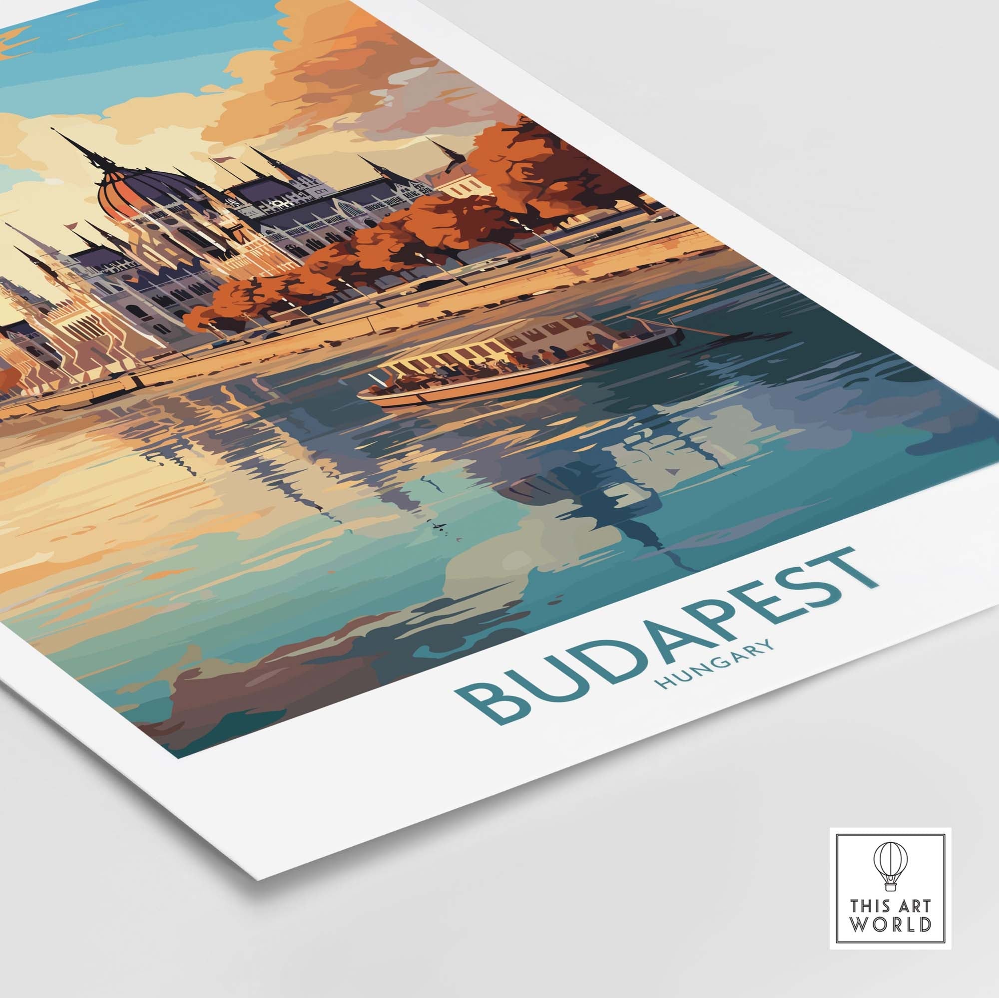 Budapest Art Print