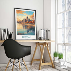 Budapest Art Print