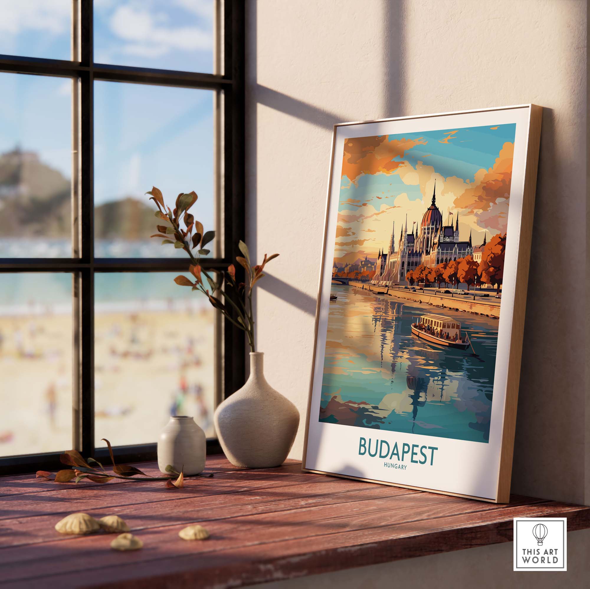 Budapest Art Print