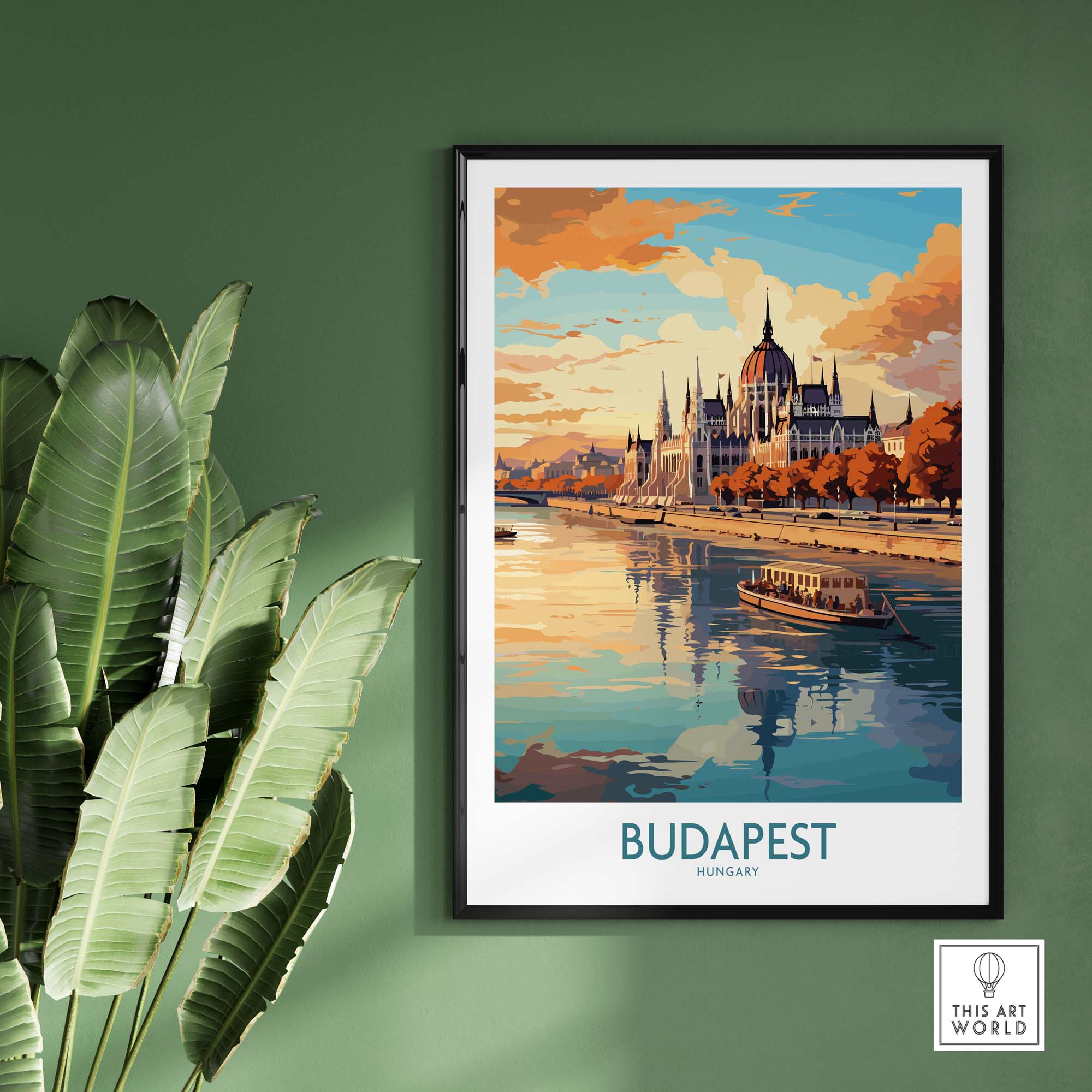 Budapest Art Print
