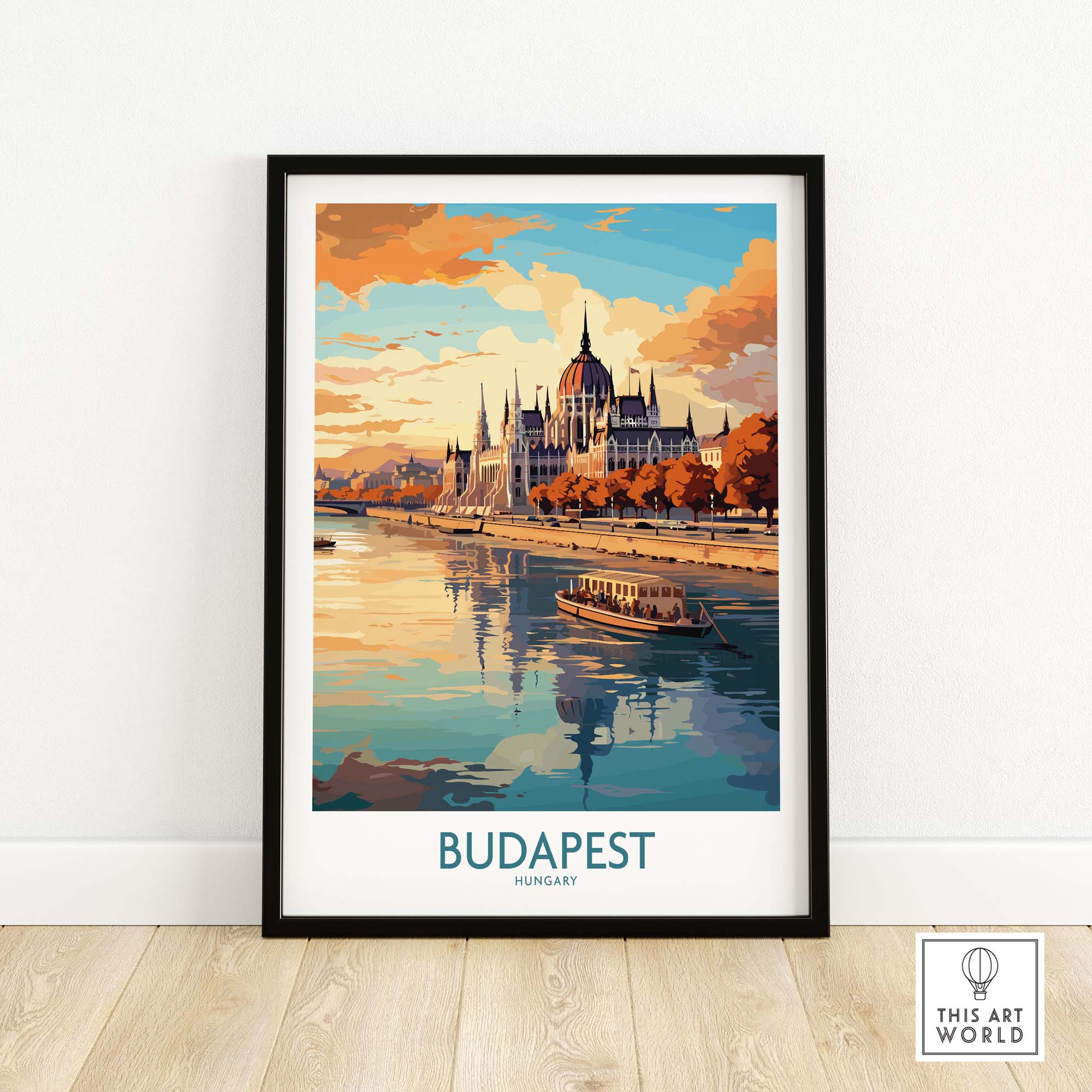 Budapest Art Print